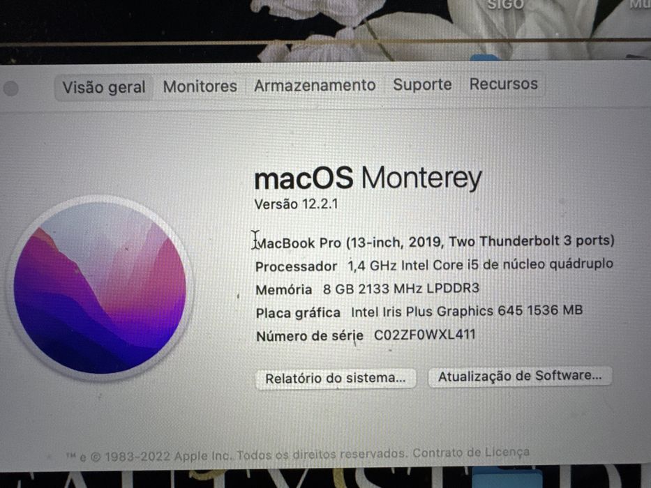 MacBook Pro Silver 13’