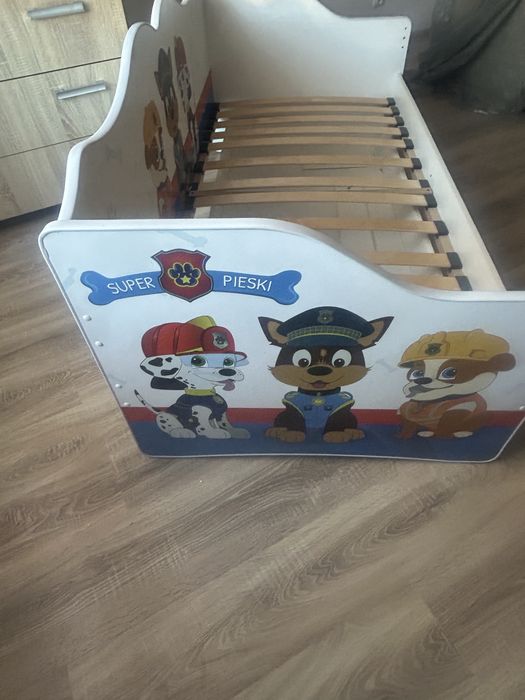 Łózko psi patrol