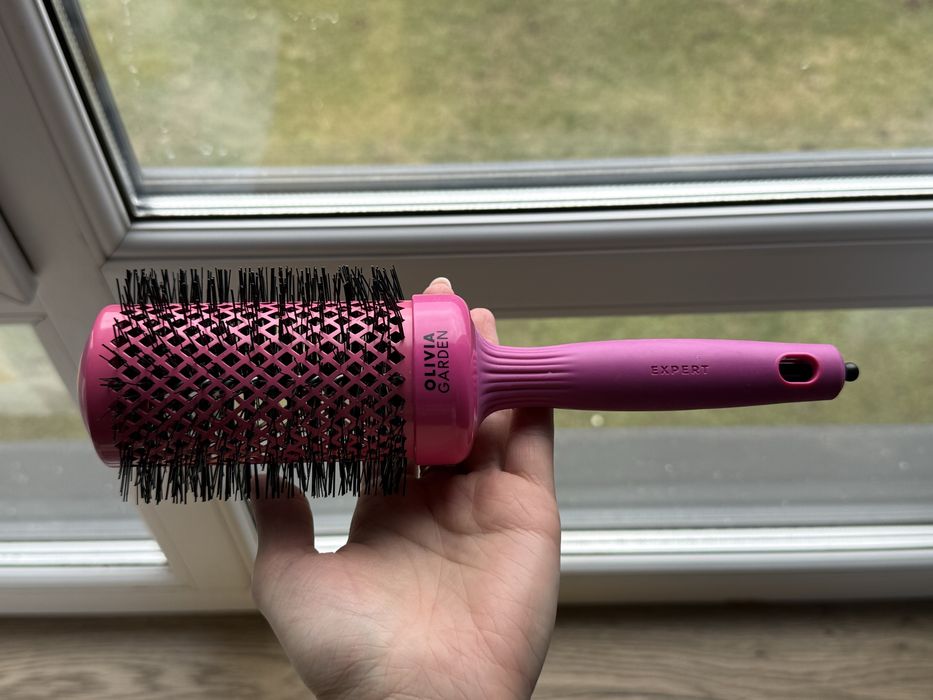 Браш Olivia Garden Expert Shine Hot Pink 55