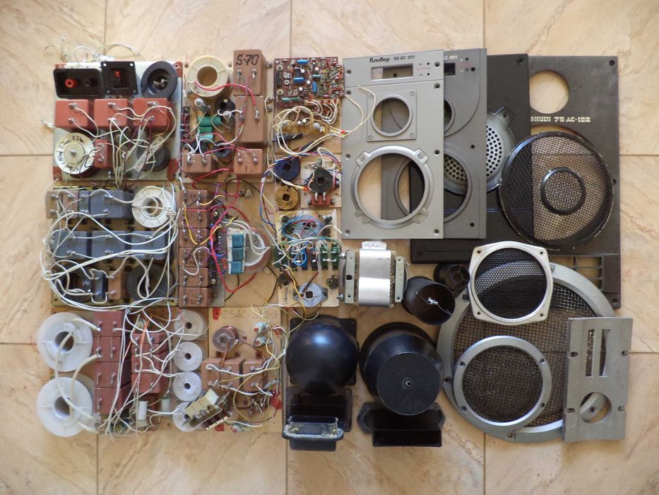 Продам индуктивности и емкости от фильтров колонок