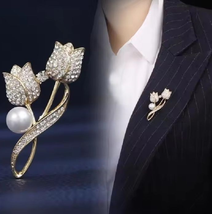 Продам нові, стильні брошки з якісного біжутерного сплаву