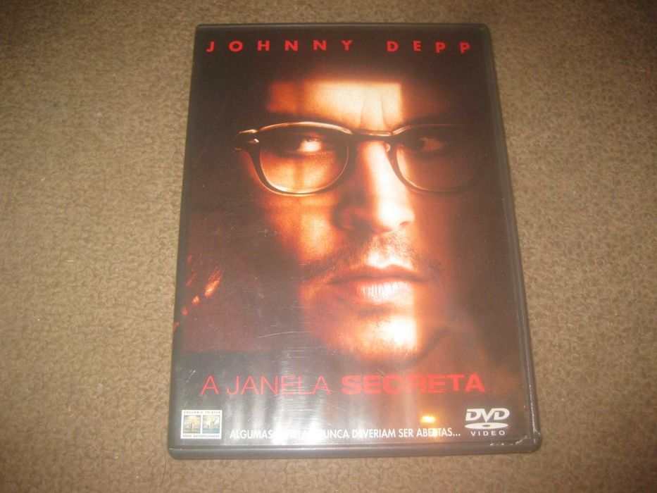 DVD "A Janela Secreta" com Johnny Depp