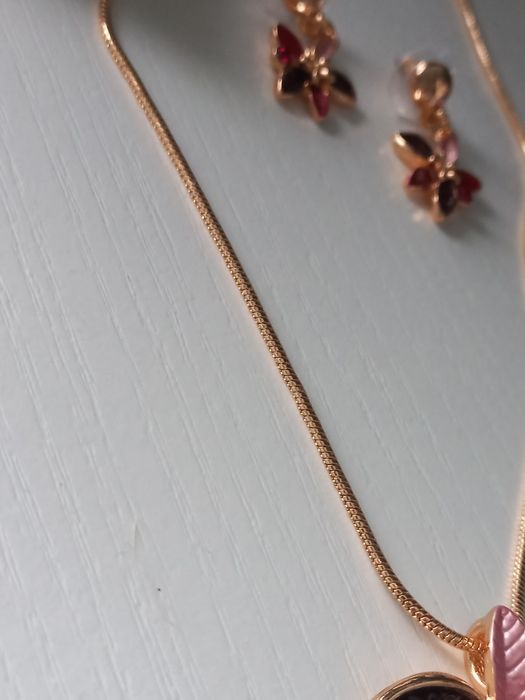 Komplet biżuterii artystycznej Yvon