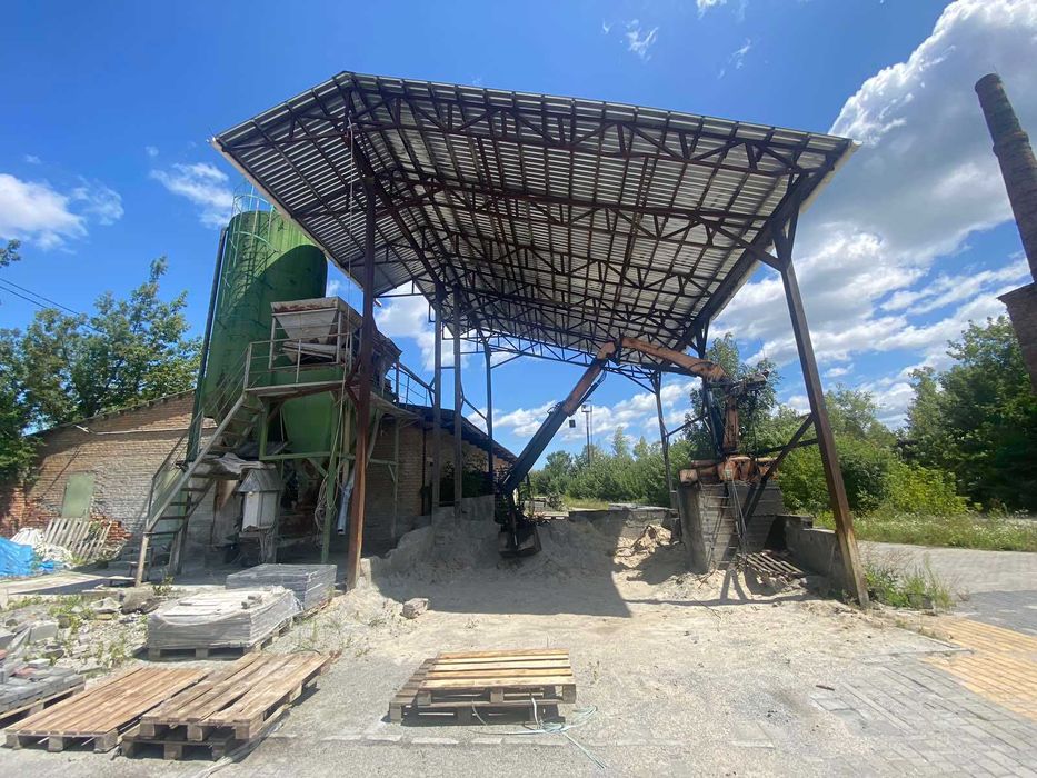 Лінія вібропресування, вібропрес, Бетонозмішувальний вузол