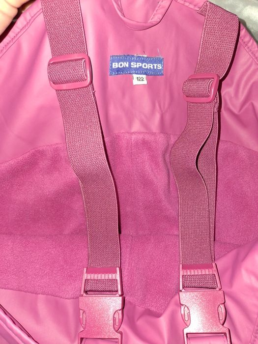 Штани дощовик грязепруф розмір 6-7 років зріст 116-122 см утеплені