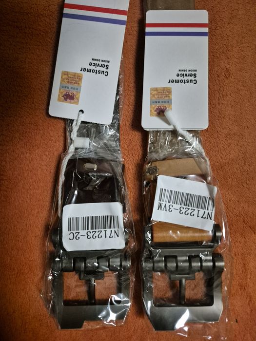 Продается мужской кожаный ремень Бизон -Демин