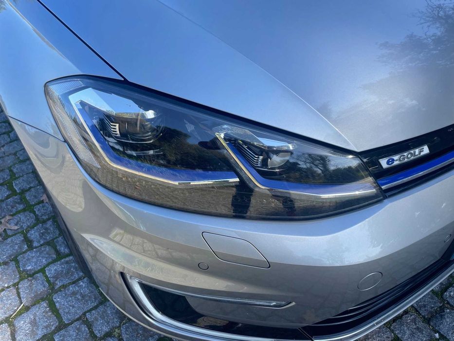 Volkwagen e-Golf, 2018, 36kWh, elétrico, só 53.000kms