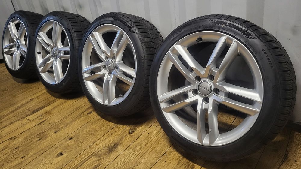 Felgi Koła Audi 19" 5x112 9J ET32 z oponami 255/40 R19 7mm A7 S7 RS7 A6 C8 C7 A8