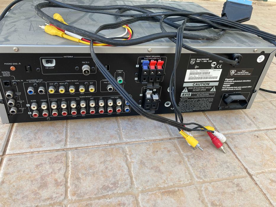 Amplificador para cinema em casa Philips FR984