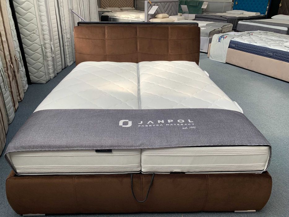 Łóżko New Elegance Apollo S ramowe z pojemnikiem 160x200 -Ekspozycyjne