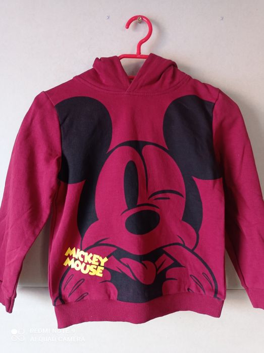 Disney Mickey bluza chłopięca stan idealny rozmiar 134 cm