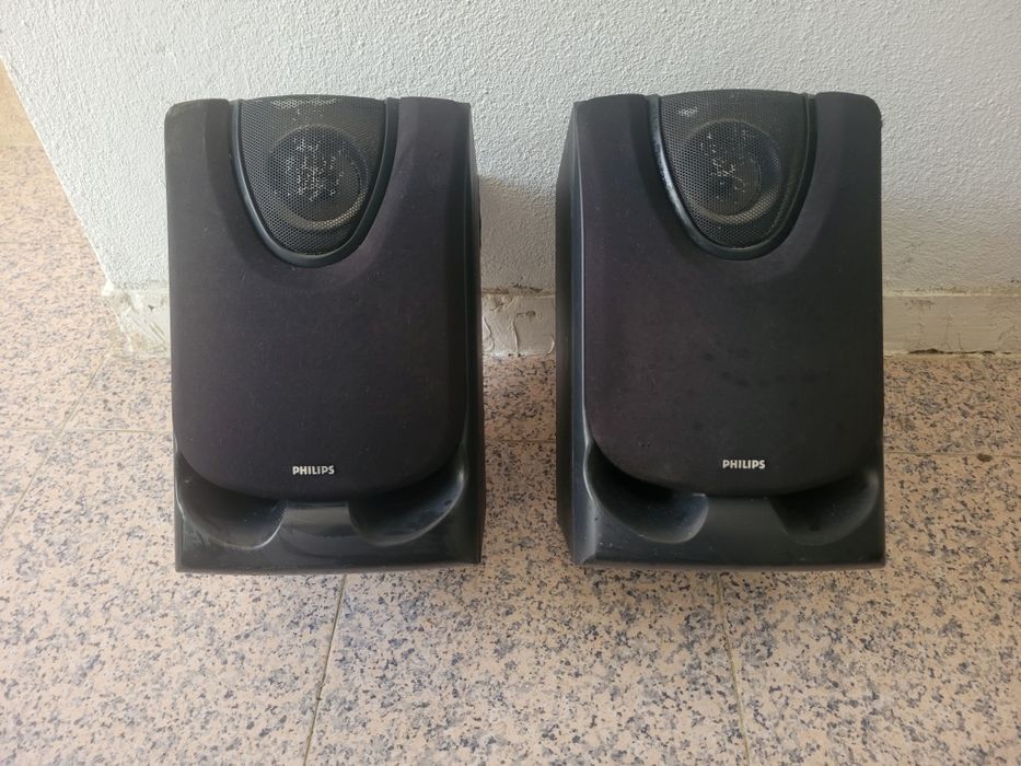 Colunas Philips pequenas para aparelhagem