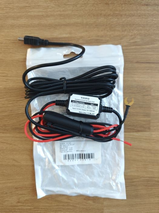 Viofo stałe zasilanie tryb parkinowy do kamer viofo, navitel,mio,70mai