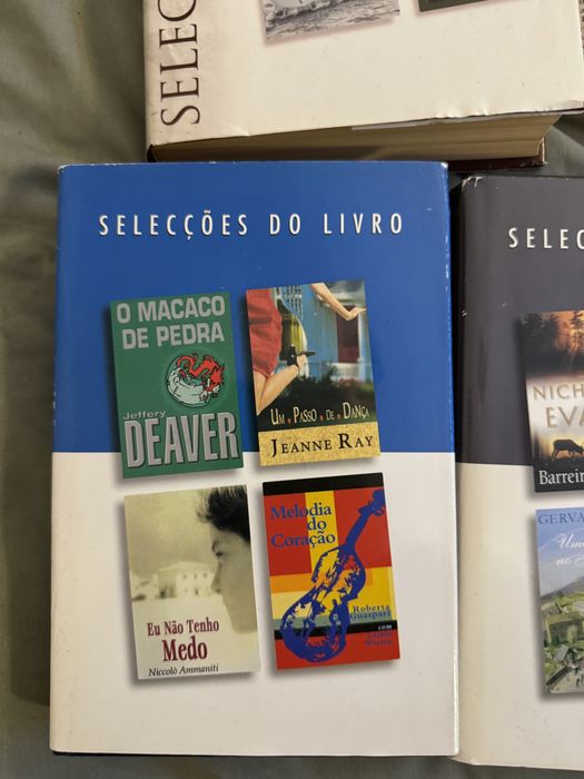 5 livros Coleção Selecções do Livro"