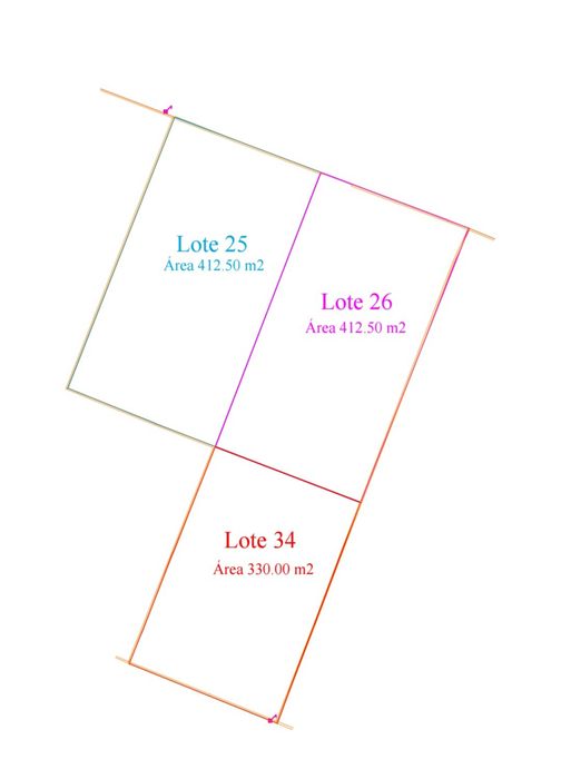Vendo 3 lotes de terreno para construção