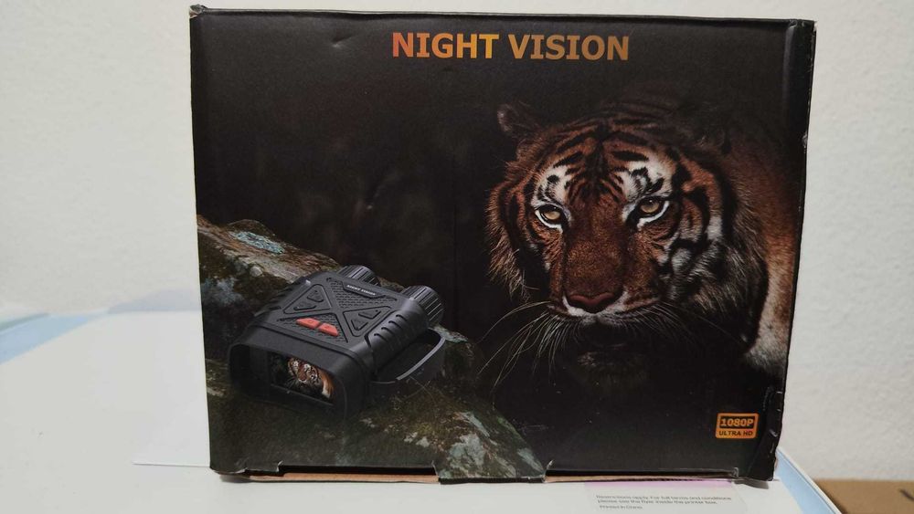 Binóculos Digitais de Visão Noturna 1080P | Zoom 10x | Ecrã 2,8" | Grava Foto e Vídeo