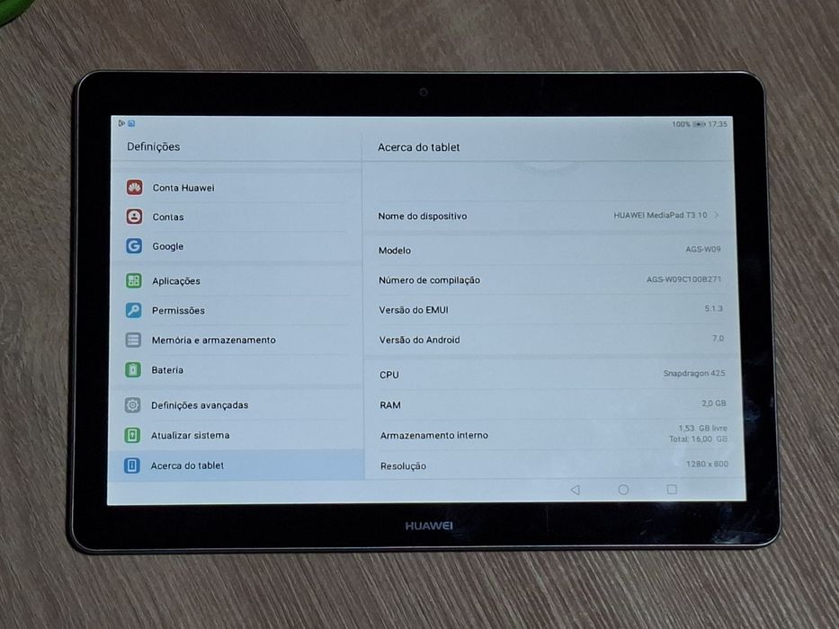 Huawei MediaPad T3 10