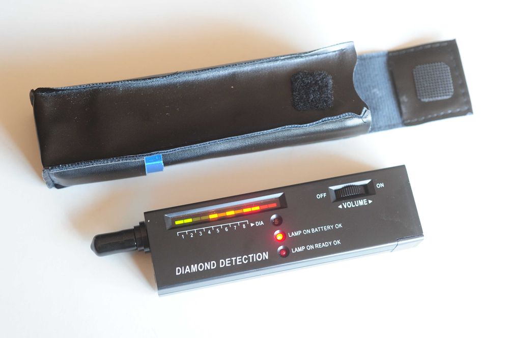 Diamond tester, detectador diamante, novo