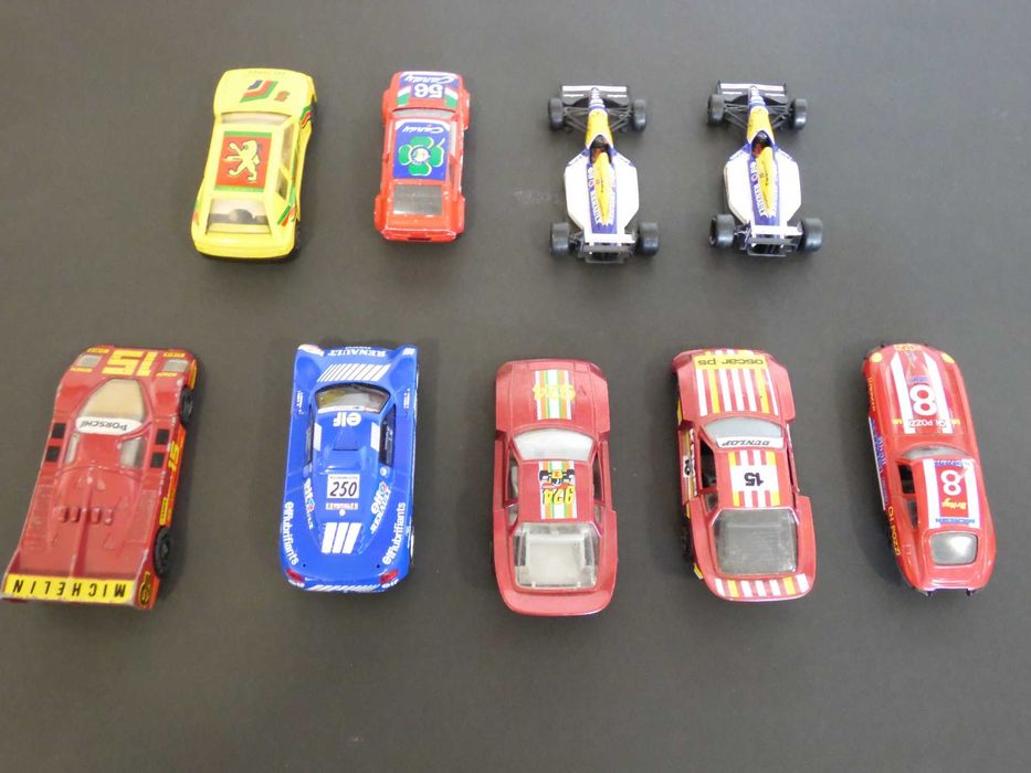 Miniaturas de Competição nas escalas 1/40 e 1/43, marcas diversas