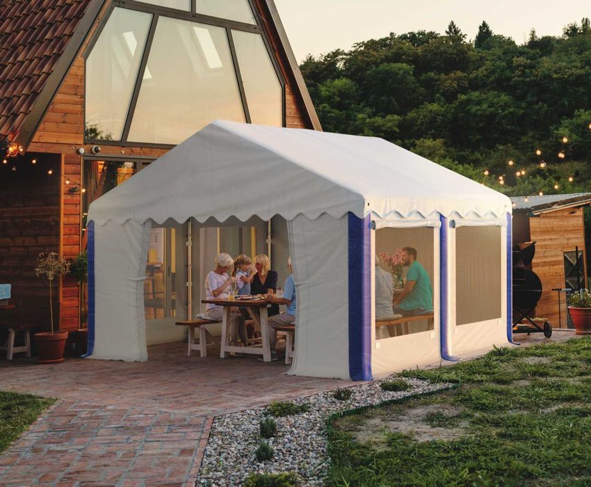 3x4x2m Namiot Imprezowy Altana Wiata Namiot handlowy DAS PE 240 SUMMER