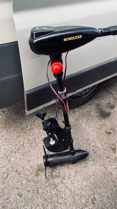 Silnik elektryczny do łodzi ponton uszkodzony