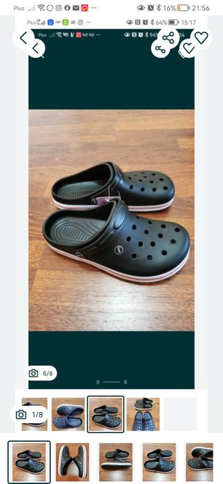 Klapki Męskie Typu Kroksy Lekkie Wygodne