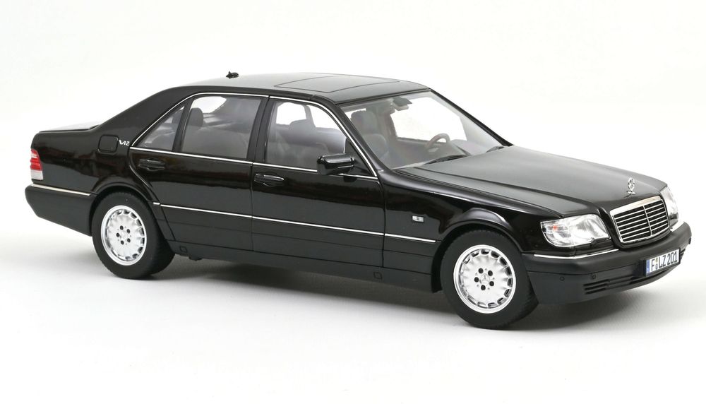 Norev Mercedes S600 W140 Black 1/18