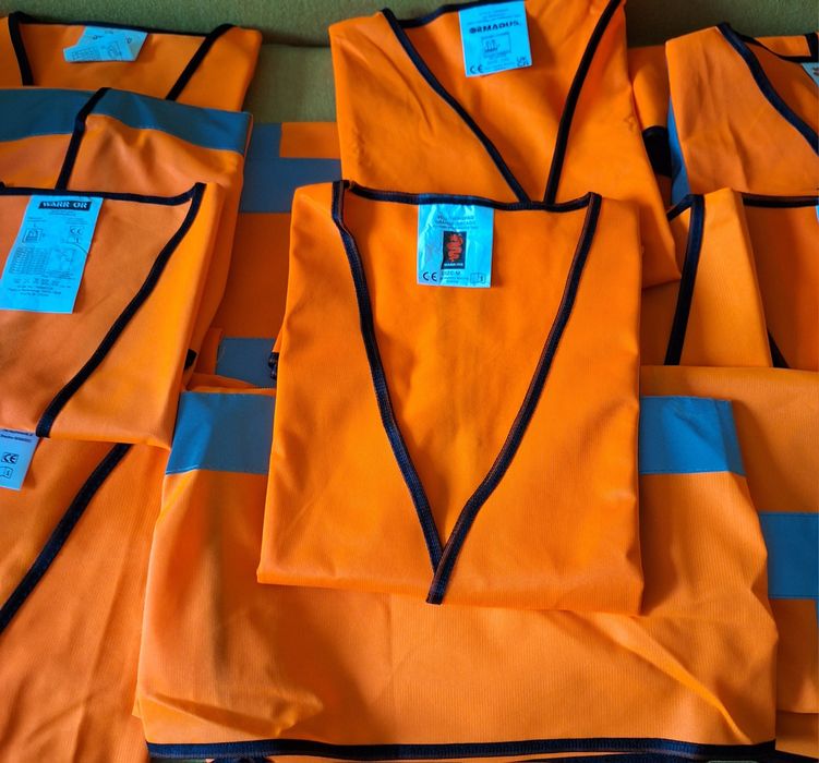 Kamizelka odblaskowa pomarańczowa