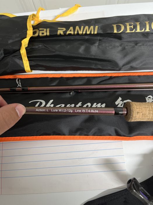 Vendo conjunto de pesca BFS (2 canas mais carreto)