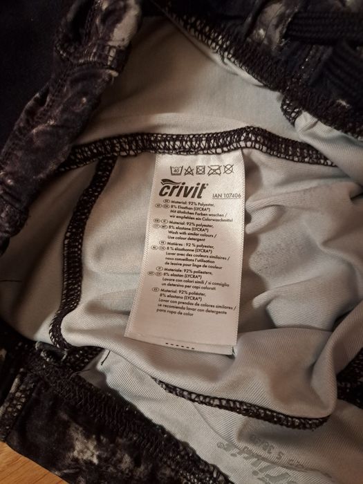 Komplet sportowy - Bluzka + getry Crivit r. S/M