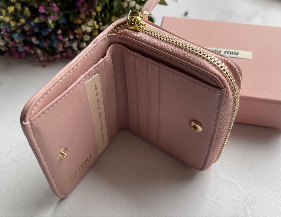 Кошелек маленький миу розовый, черный, голубой