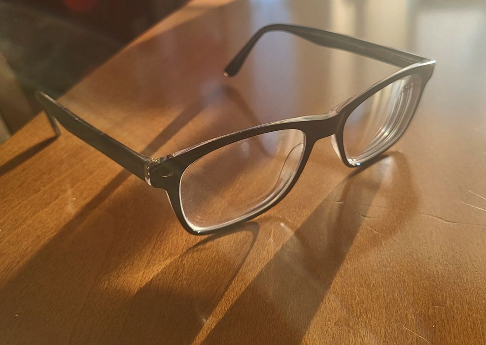 Czarne OPRAWKI unisex