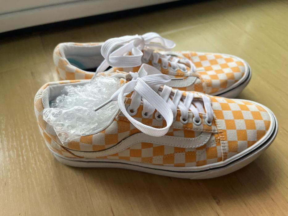 Vans Old Skool ComfyCush Checkerboard Zinnia | Rzadki model!