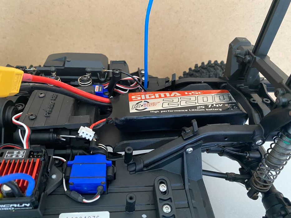 Suporte Bateria Traxxas TRX4 - Low