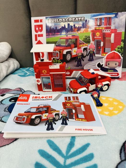 Конструктор Kids hits IBLOCK Пожежна машина