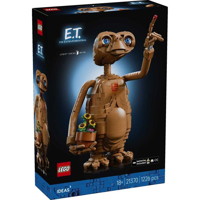 Конструктор LEGO IDEAS 21370 E.T. the Extra-Terrestrial
