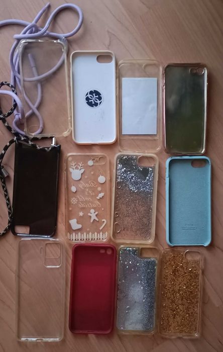 Komplet  12 etui na telefon Iphone 8