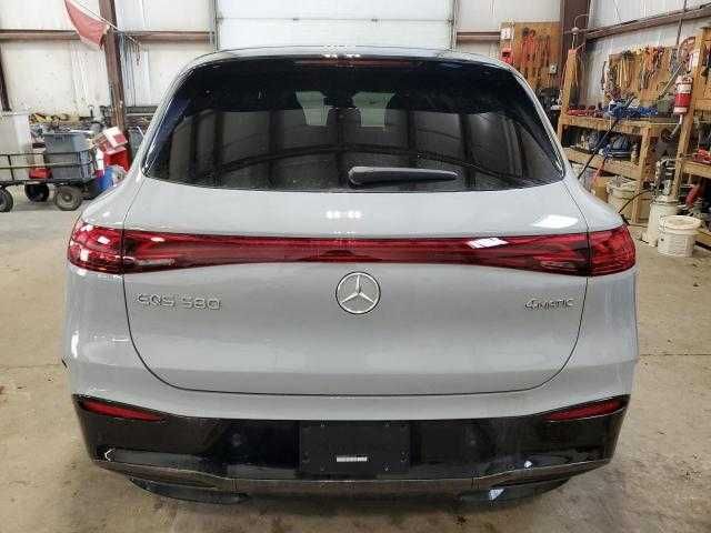 Mercedes EQS SUV W296 Задний бампер / Задній бампер