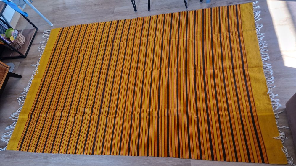 Narzuta dywan obrus kilim wełna cepelia