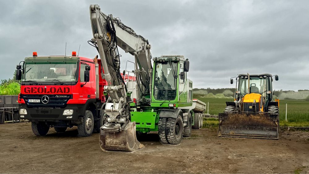 Transport wywrotka. Usługi Transportowe materiałów sypkich