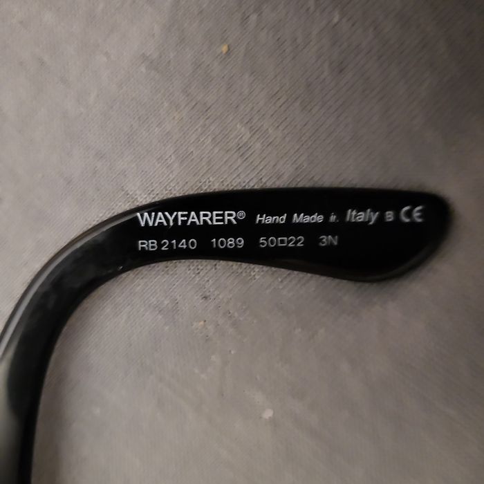 Oryginalne okulary Ray-Ban Original Wayfarer Rare Prints. Okazja