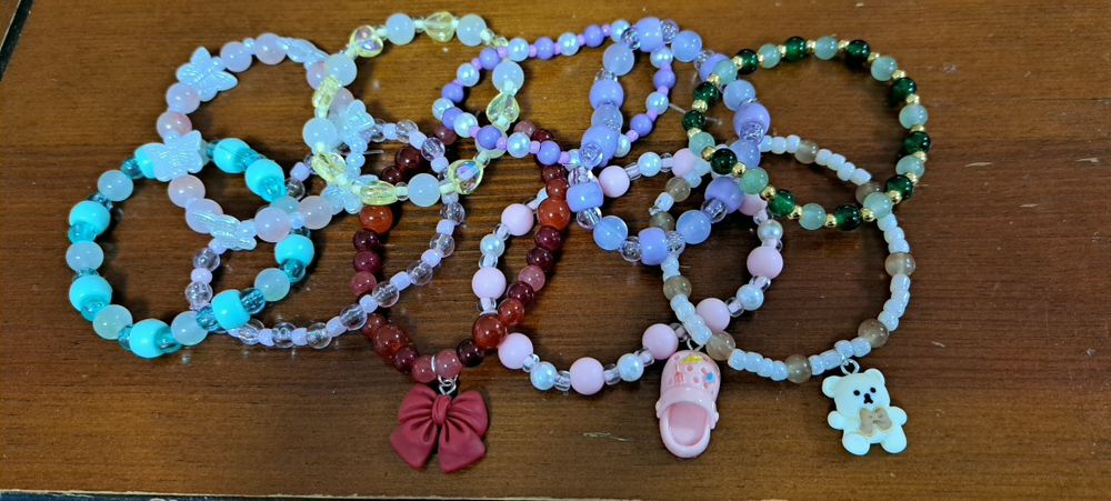 Bransoletki zestaw 10szt.