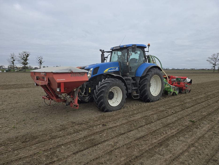 Siew pasowy Strip Till buraków, kukurydzy