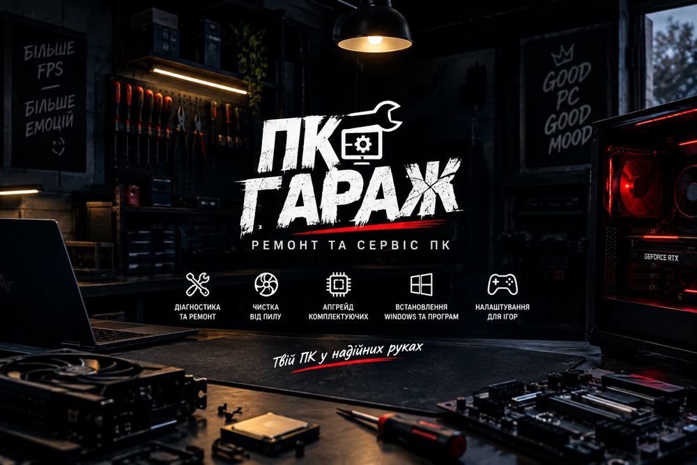 PC Garage — ремонт, апгрейд, збірка