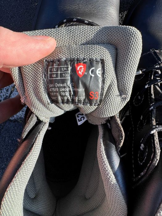 Buty ochronne JORI Compo Mid S3 r.44 skórzane