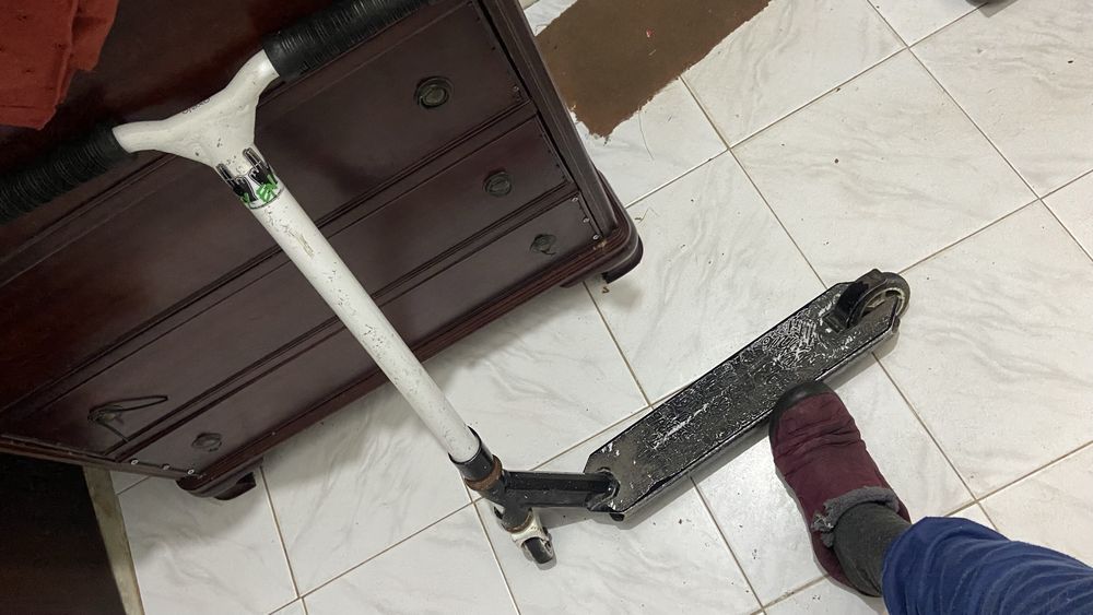 Trotineta de manobras