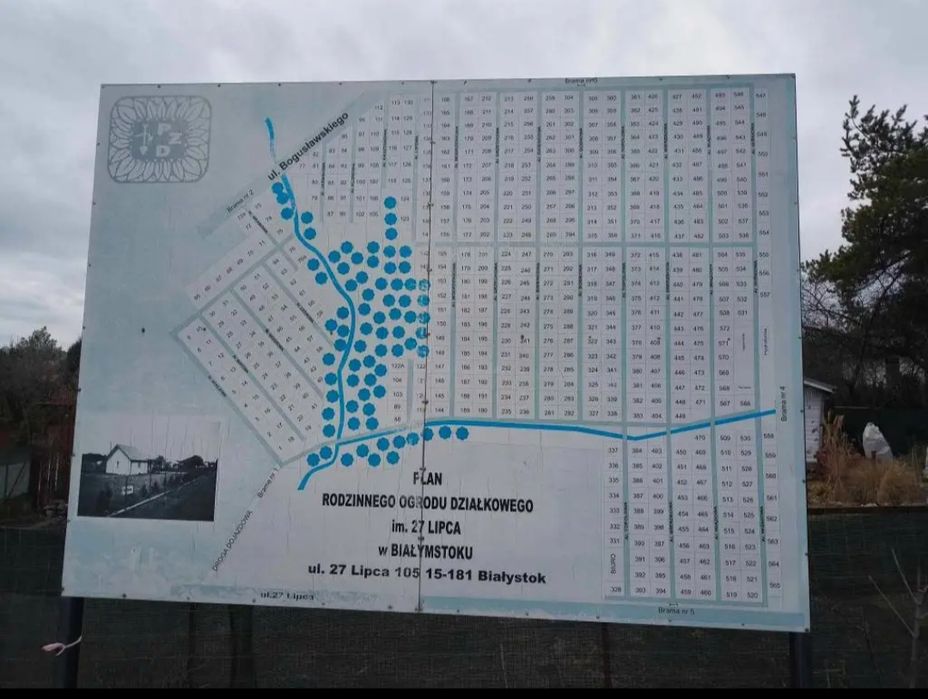 Działka ROD Białystok
