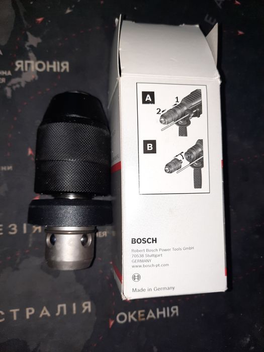 Патрон для перфоратора, (Бош Bosch або його аналогів),як у дрелі.