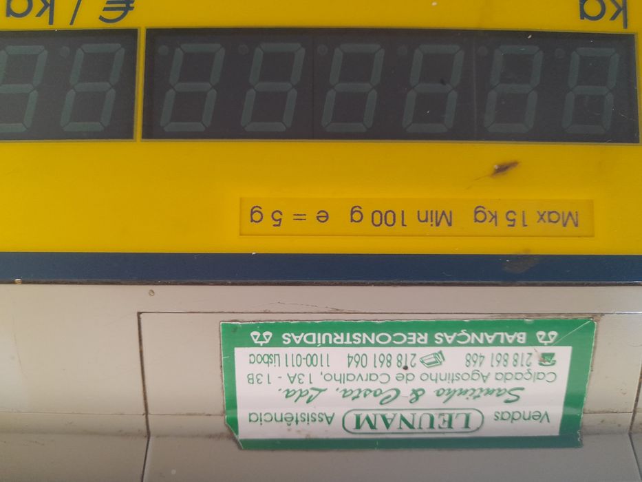Balança digital Sigma para mercearia 15kg