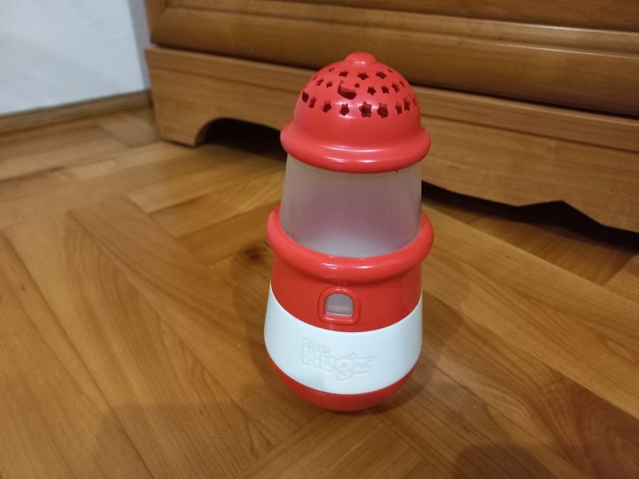 Zabawka grająca krab z latarnią